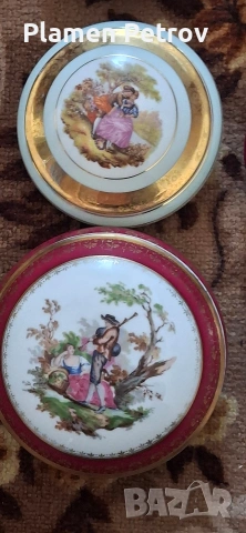 Стара закачалка +LIMOGES порцелан, снимка 8 - Антикварни и старинни предмети - 26263861