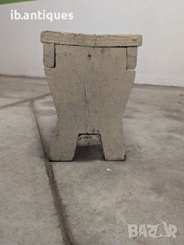 Старо дървено столче , снимка 6 - Столове - 52542429