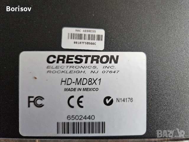 Crestron HD-MD6X2-4K-E 6x2 4K , HD-XSP High-Definition 7.1,Crestron HD-MD8x1 HDMI Switcher, снимка 7 - Други - 53592728