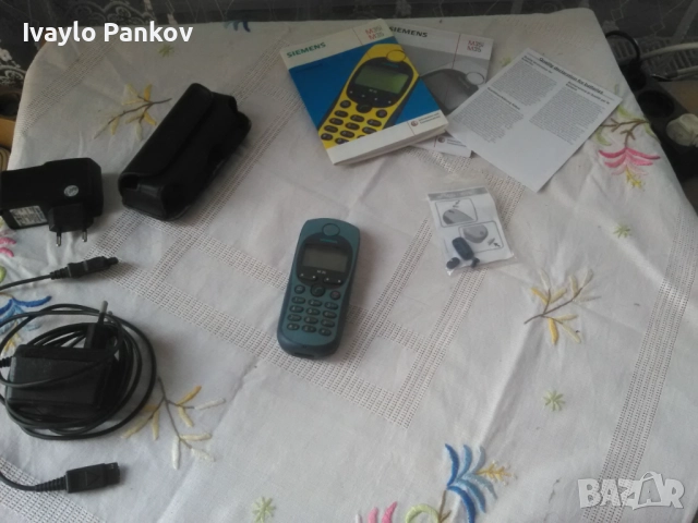 Ретро мобилен телефон Siemens M35i, снимка 3 - Други - 51679167