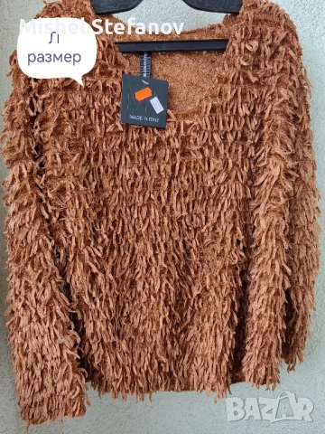 дамски блузи различни размери НОВИ, снимка 4 - Блузи с дълъг ръкав и пуловери - 51485328