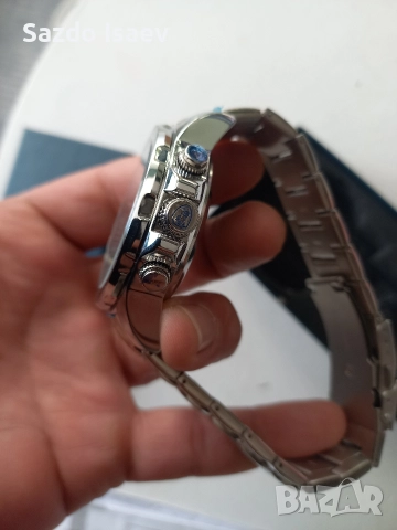 нов кварцов часовник , снимка 3 - Мъжки - 52845062