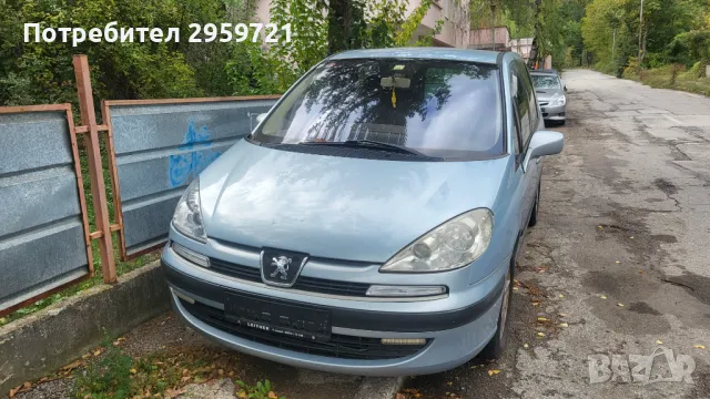 Peugeot 807 109 коня СТАРИЯ МОТОР пежо 807 2.0hdi хди Pejo , снимка 2 - Автомобили и джипове - 49095670