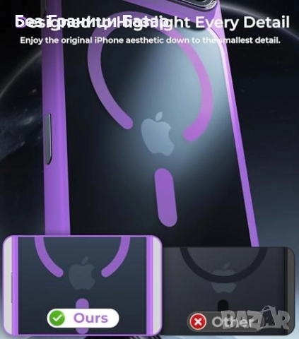 Нов Магнитен удароустойчив кейс с защита за камера за iPhone 17 Pro Max Айфон, снимка 9 - Калъфи, кейсове - 51938537
