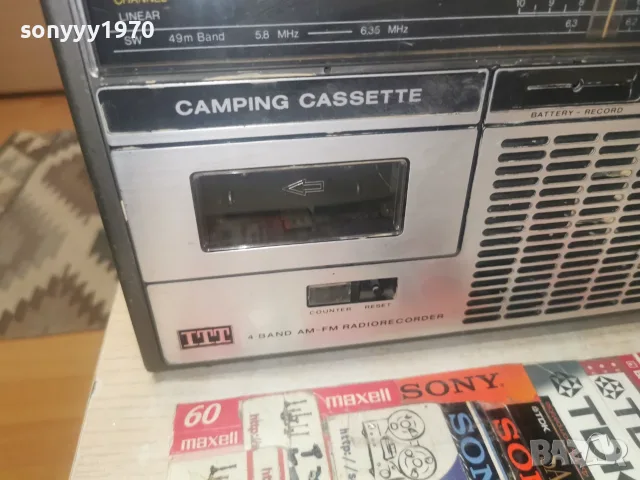 ITT CAMPING CASSETTE 109 2908261925L4, снимка 2 - Радиокасетофони, транзистори - 55867580