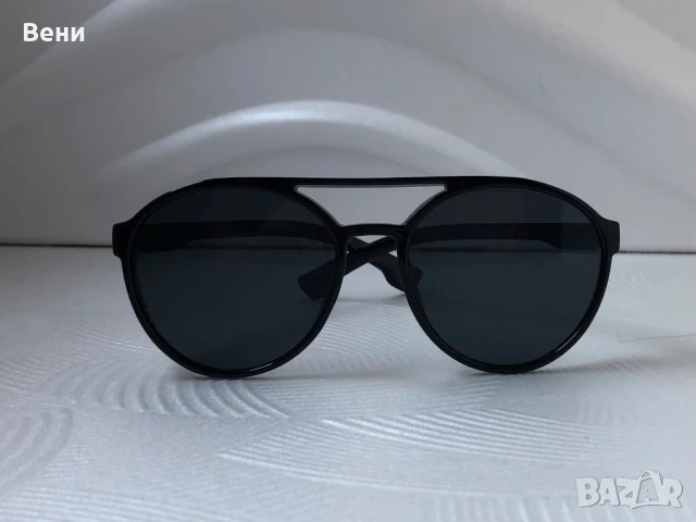 Модерни мъжки кръгли слънчеви очила, снимка 12 - Слънчеви и диоптрични очила - 50508400
