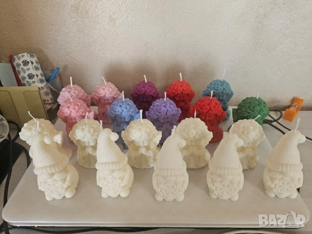 Ароматни свещи по поръчка, снимка 3 - Декорация за дома - 52534885