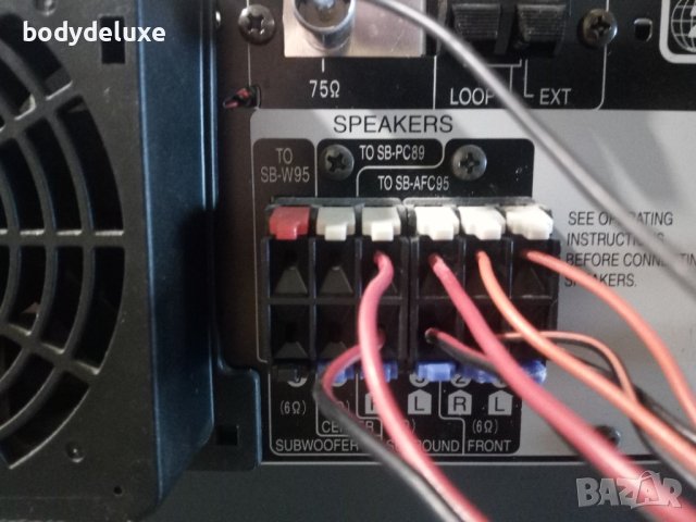 Panasonic SA-HT75 DVD домашно кино ресийвър, снимка 6 - Плейъри, домашно кино, прожектори - 39669123