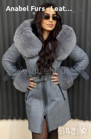 Луксозни дамски палта от естествен косъм, естествена кожа, кашмир и лисица, снимка 12 - Палта, манта - 39528926