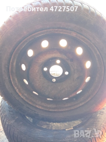 железни джанти 4х100 60.1цо, снимка 6 - Гуми и джанти - 53656816