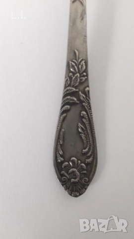 Руски посребрени лъжички , снимка 5 - Прибори за хранене, готвене и сервиране - 51520658
