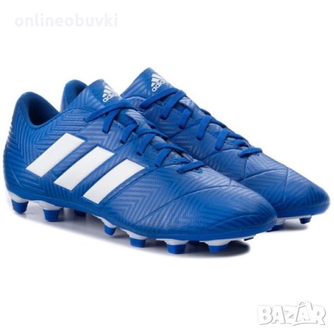 НАМАЛЕНИЕ!!!Футболни обувки калеври Adidas Nemeziz 18.4 FXG Сини DB2115 №46, снимка 2 - Маратонки - 34597520
