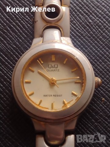 Дамски часовник Q&Q QUARTZ WATER RESIST много красив дизайн 21287, снимка 2 - Дамски - 40881929