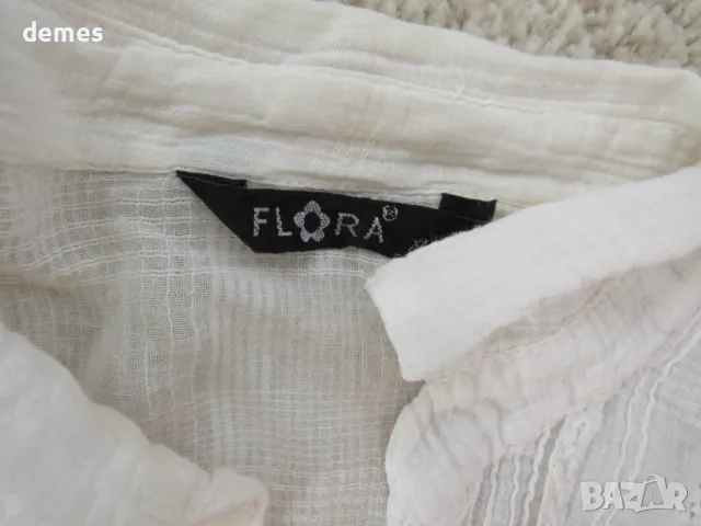 Дамска блуза фабричен кенар, снежно бяла, размер XL, снимка 3 - Блузи с дълъг ръкав и пуловери - 49508445