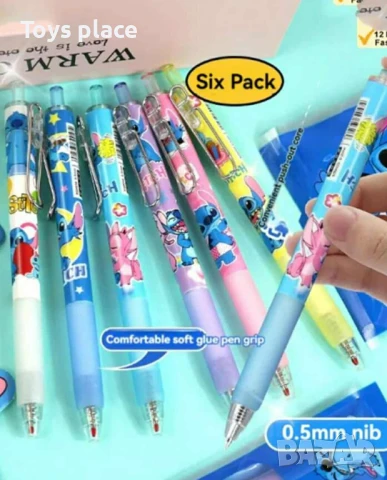 КОМПЛЕКТИ химикали 4бр и 6бр Лило и Стич Lilo and Stitch , снимка 2 - Ученически пособия, канцеларски материали - 50744847