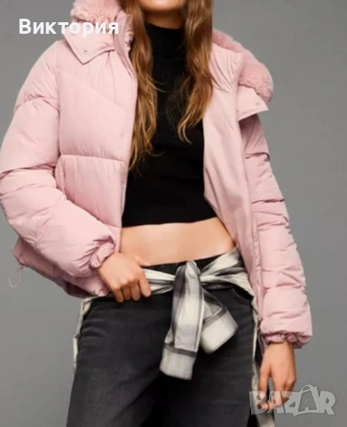 Ново уникално розови яке на бершка bershka, снимка 3 - Якета - 53184570