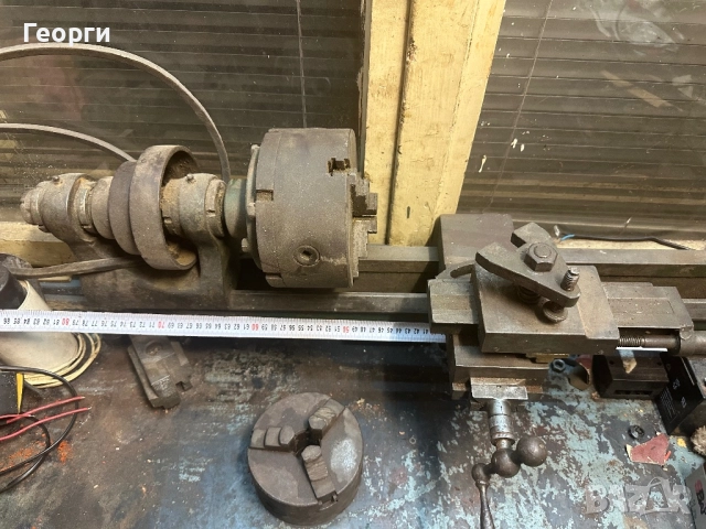 Продавам малък струг 80см, снимка 4 - Стругове - 52915609