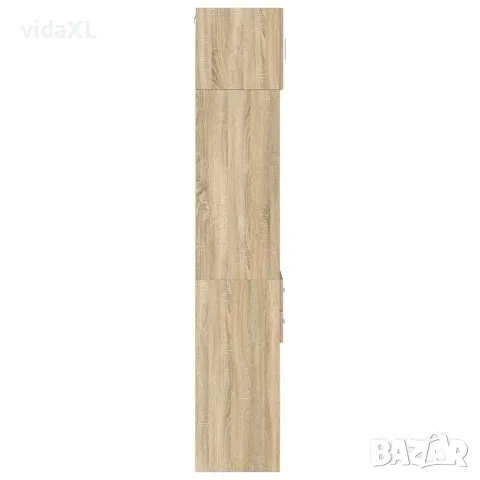 vidaXL Тесен шкаф, сонома дъб, 30x42,5x225 см, инженерно дърво, снимка 7 - Бюфети - 56146897