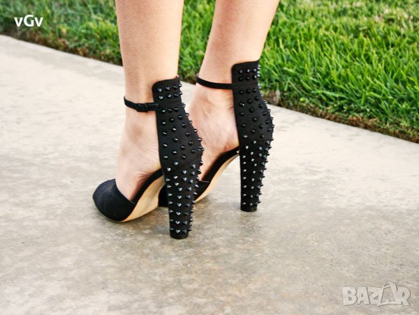 Токчета Zara - 37 , снимка 2 - Дамски обувки на ток - 41097455