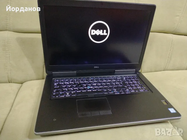 Dell Precision 7710 17.3'''FHD/ Core i7-6920HQ/16gb.ram./256gb.ssd./Nvidia Quadro M5000M 8gb., снимка 4 - Лаптопи за работа - 56234377