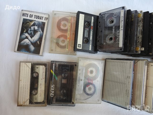 20 бр. Лот стари аудио касетки касети, снимка 2 - Аудио касети - 42280167