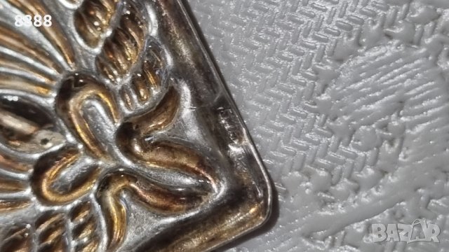 Сребърни обеци 925 проба , снимка 7 - Обеци - 44280313