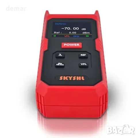 Оптичен измервател SS101PVA2 с VFL 650 nm, 8 км и цветен дисплей, снимка 6 - Измервателни инструменти - 55945964