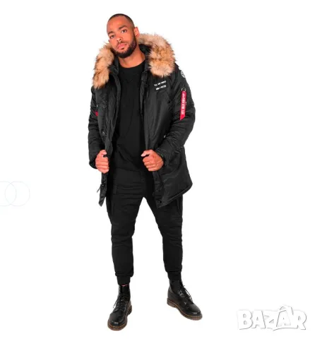 Яке / парка  Alpha industries N3B Airborne parka   размер Л