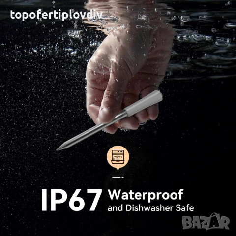 Термометър за грил/фурна/месо Inkbird INT-11S-B, Гаранция, снимка 5 - Скари - 53646534