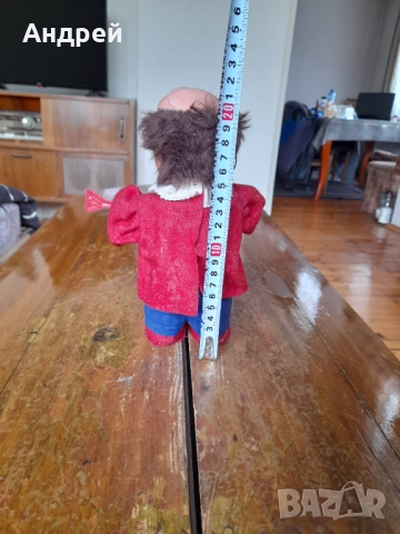 Стара кукла,клоун #11, снимка 3 - Други ценни предмети - 52949023