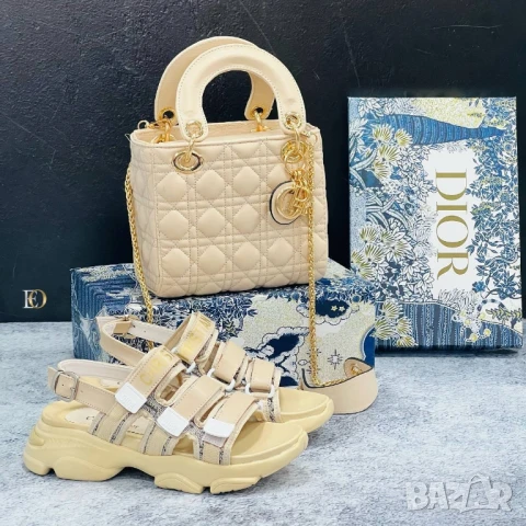 сандали на платформа christian dior , снимка 7 - Сандали - 51002593