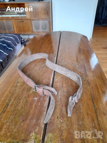 Стара кожена ремъчка,ремък за пушка #18