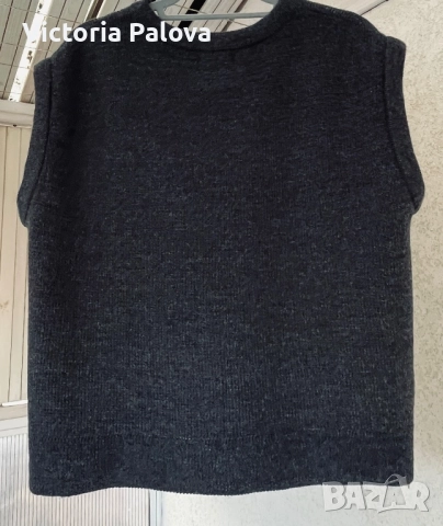 Лукс пуловер /елек GIVN BERLIN органик вълна, снимка 6 - Корсети, бюстиета, топове - 52439773