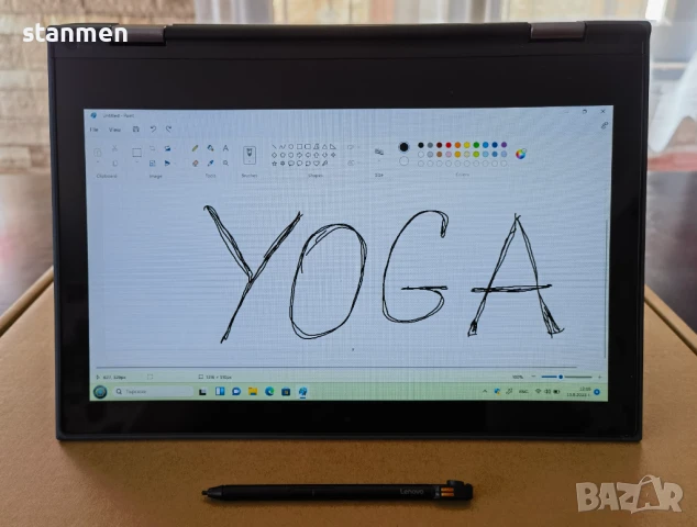 Продавам Гаранционен Lenovo Touchscreen Yoga 300e/IPS11.6сKам/4CoreUp2.7ghz/4gbDDR4/SSD256gb/10чБат, снимка 12 - Таблети - 51351212