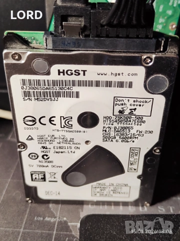 Хард диск 500GB 2.5" , снимка 4 - Твърди дискове - 53114848