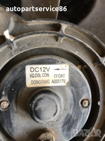 Радиаторен вентилатор за KIA Carnival 2.9 CRDi (2006–2010) 97730-4DXXX, A005179, снимка 2 - Части - 53174681