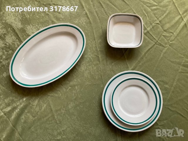 Порцеланова чиния, снимка 3 - Чинии - 40424950