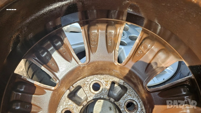 Алуминиеви джанти Opel + гуми Riken 205/55/16 94W XL DOT21, снимка 9 - Гуми и джанти - 53706777