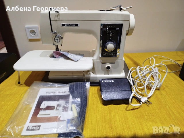 Шевна машина PRIVILEG 480, снимка 12 - Шевни машини - 53685700