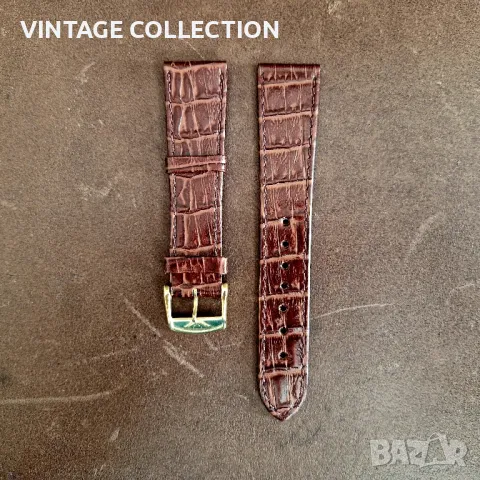 LONGINES Катарама Закопчалка с Кожена Каишка 20мм, снимка 7 - Каишки за часовници - 50421851