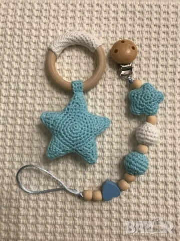 Бебешка дрънкалка или клипс за биберон  , снимка 7 - Други - 51173289