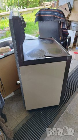 Печка с 2 фурни Английска и керамичен плот - Свободно стояща печка, снимка 6 - Печки, фурни - 41392416