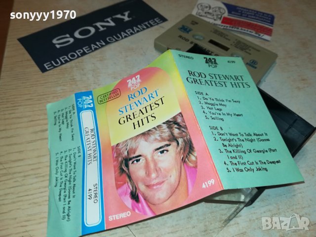 ROD STEWART-ORIGINAL TAPE 2206231641, снимка 4 - Аудио касети - 41322189