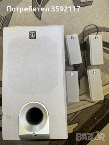 Yamaha subwoofer + 4 speakers , снимка 4 - Тонколони - 56110528