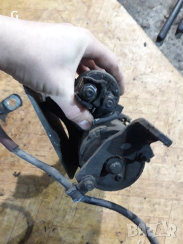 Стартер  Ауди А4 Б6 1.8Т 150кс, снимка 3 - Части - 53247445