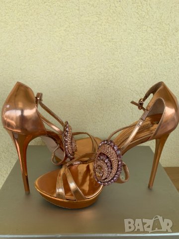 Обувки ЛУКС  GIANMARCO LORENZI, снимка 3 - Дамски елегантни обувки - 35865156