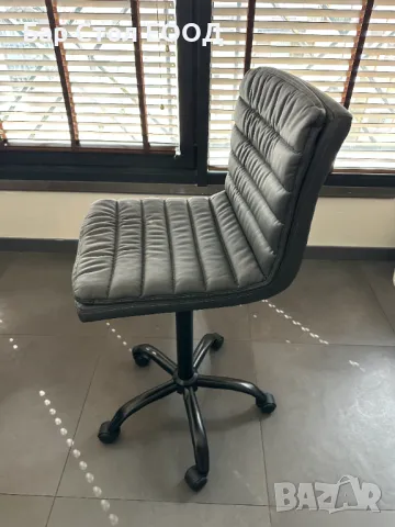 Висок Стол на колелца King с 2г гаранция и безплатна доставка до офис, снимка 2 - Столове - 49942642