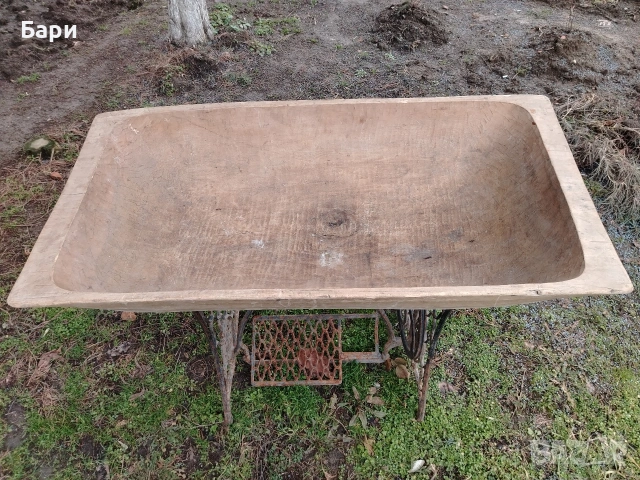 Стара голяма нощва,копанка,дървено корито 