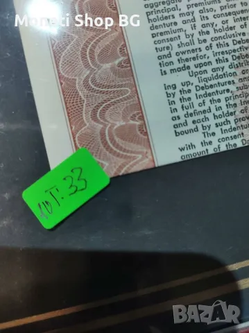 Американски ценни книжа, снимка 2 - Нумизматика и бонистика - 49100606