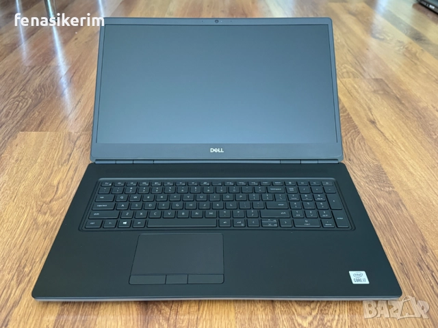 17.3' FHD IPS Core i7-10850H DELL Precision 7750 32GB DDR4/512GB NVMe/Nvidia RTX 5000 16GB/Бат 6ч, снимка 3 - Лаптопи за работа - 52802302